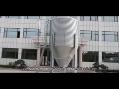 ماشية الدجاج مزرعة علف الحيوان تخزين الصوامع هوبر القاع